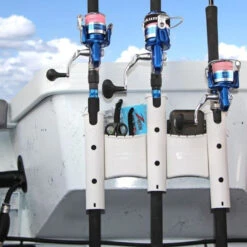 Railblaza RodStow Triple With Caddy Black -Günstiges Eisangeln Tackle Geschäft 09 0011 11 4