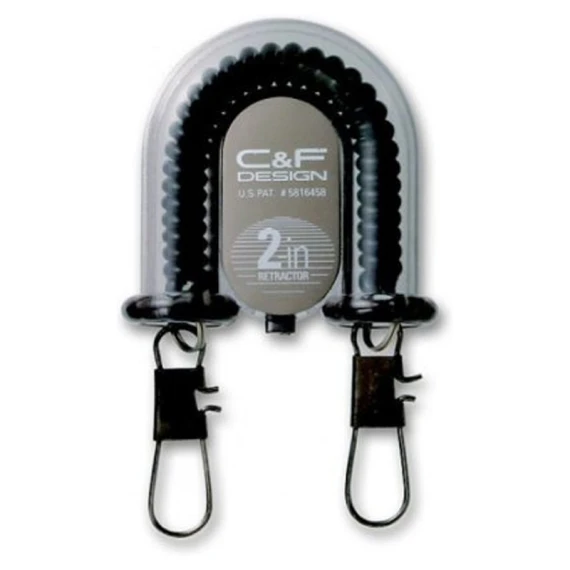 C&F DESIGN C&F 2-in-1 Retractor Black (CFA-70-BK) 1 C&F DESIGN C&F 2-in-1 Retractor Black (CFA-70-BK)