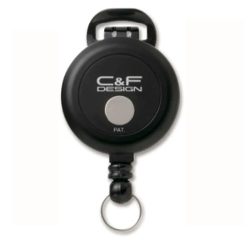 C&F DESIGN C&F Flex Pin-On Reel Black (CFA-72-BK) 1 C&F DESIGN C&F Flex Pin-On Reel Black (CFA-72-BK)