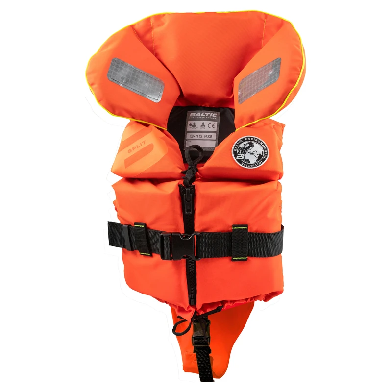 Baltic Life Jacket Split Front E.I Orange 1 Baltic Life Jacket Split Front E.I Orange