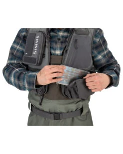 Simms Freestone Vest Pewter -Günstiges Eisangeln Tackle Geschäft 13402 015 30r 4