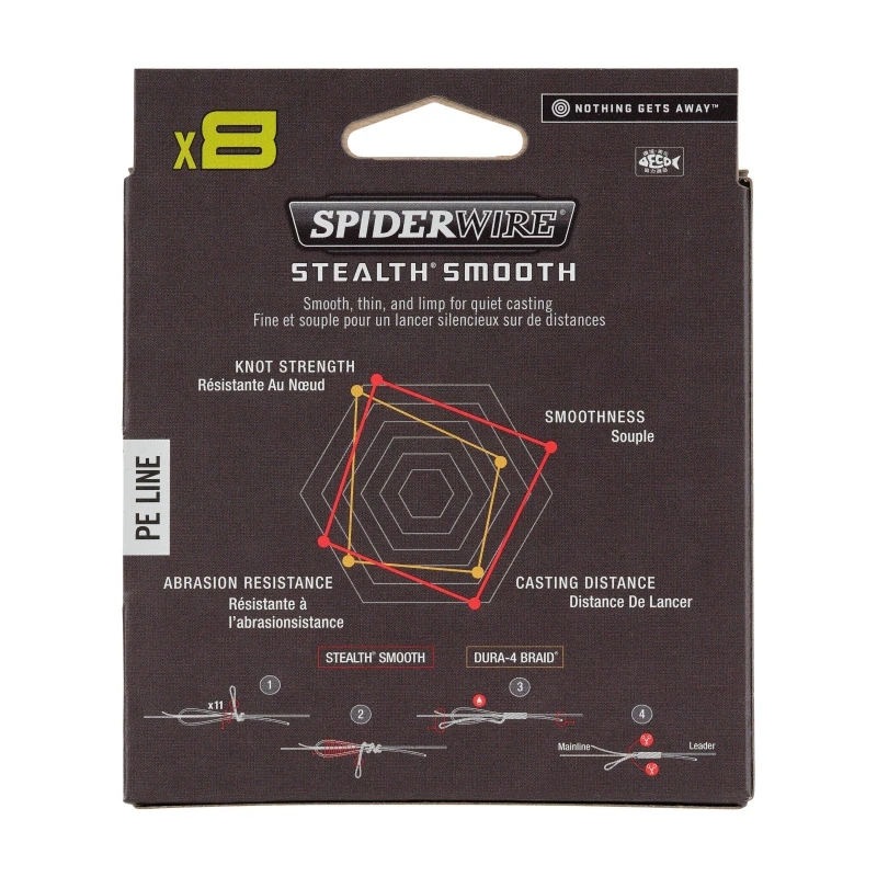 SpiderWire Stealth Smooth Braid 8 150m Red 2 SpiderWire Stealth Smooth Braid 8 150m Red – Bild 2