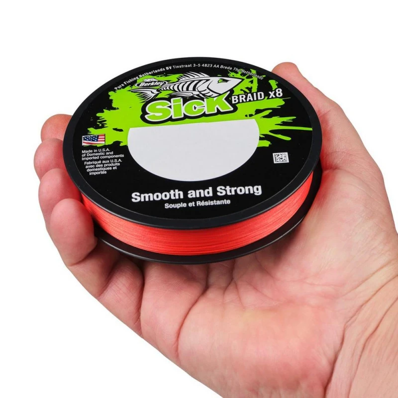 Berkley Sick Braid Red 150m 4 Berkley Sick Braid Red 150m – Bild 4