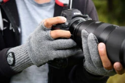 Fish Monkey Bauers Grandma Two Finger Wool Glove -Günstiges Eisangeln Tackle Geschäft FM325 LXLr 4