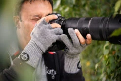 Fish Monkey Bauers Grandma Two Finger Wool Glove -Günstiges Eisangeln Tackle Geschäft FM325 LXLr 5