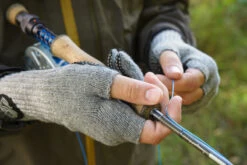 Fish Monkey Bauers Grandma Two Finger Wool Glove -Günstiges Eisangeln Tackle Geschäft FM325 LXLr 6