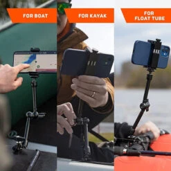 Deeper Smartphone Mount For Boat And Kayak -Günstiges Eisangeln Tackle Geschäft ITGAM0026 6