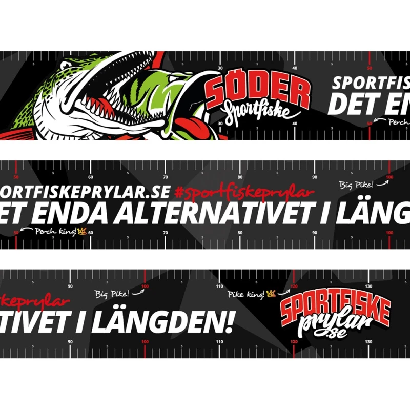 Messaufkleber 135cm Söder Sportfiske 2 Messaufkleber 135cm Söder Sportfiske – Bild 2