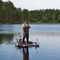 Seven Bass Design Seven Bass Flatform Junior, Seafoam -Günstiges Eisangeln Tackle Geschäft SB DSFF J SF 5