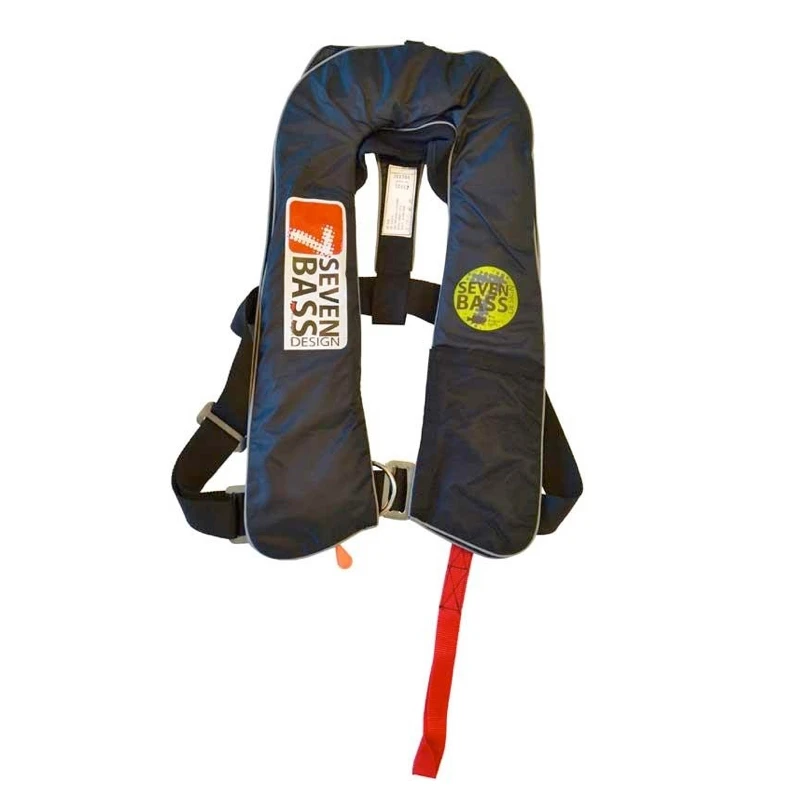 Seven Bass Design Seven Bass Life Jacket Legacy 150N Full Black 1 Seven Bass Design Seven Bass Life Jacket Legacy 150N Full Black