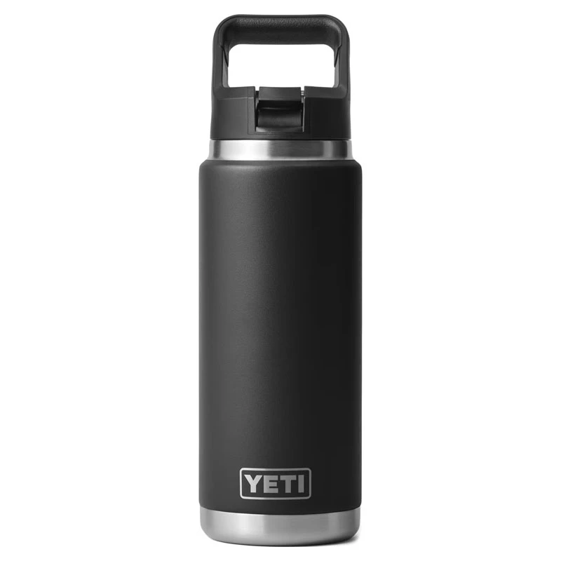 Yeti Rambler 26 Oz Straw Bottle - Black 1 Yeti Rambler 26 Oz Straw Bottle - Black