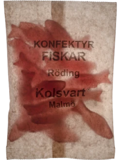 Rote Fische Süßigkeiten